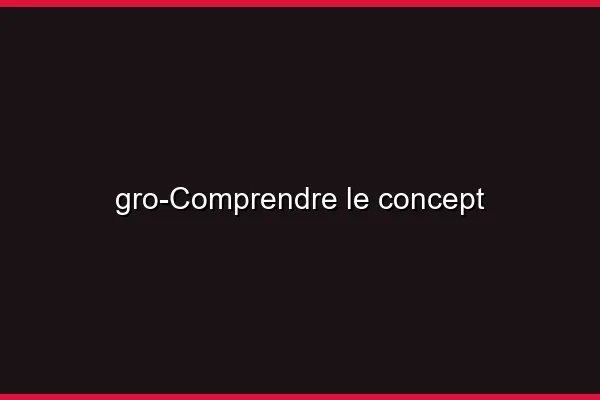 Comprendre le concept
