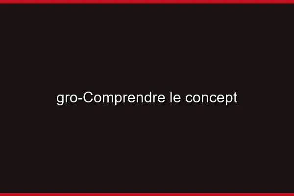 Comprendre le concept